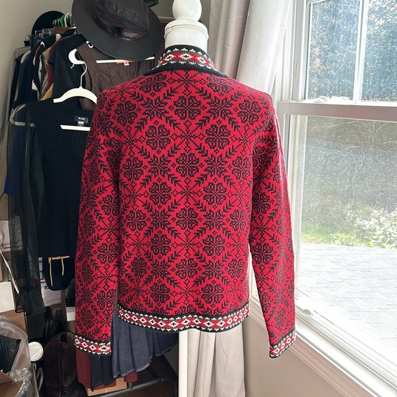 L.L. Bean Cotton Cardigan Medium Excellent! - Picture 3 of 6